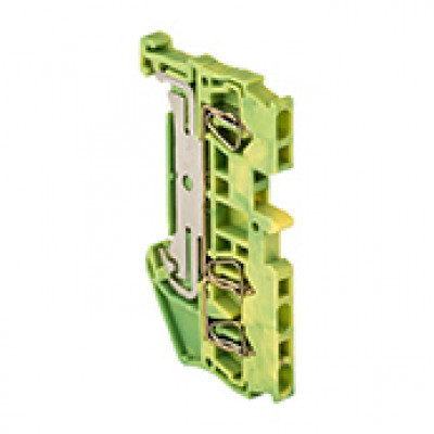 Фотография Колодка клеммная пружинная JXB-ST-1.5 3 вывода земля EKF PROxima, артикул plc-jxb-st-1.5-3-pen