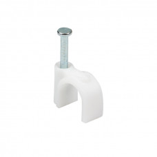 Скоба крепежная круглая  (9мм.) (50шт.) EKF PROxima