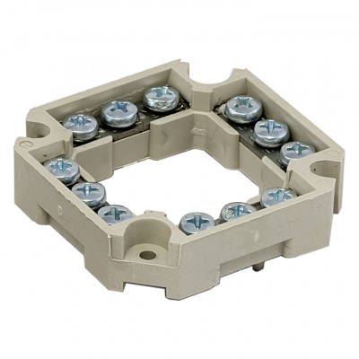 Фотография Клеммник для распаячных и универсальных коробок, шаг крепления 60мм EKF PROxima, артикул plc-020-017