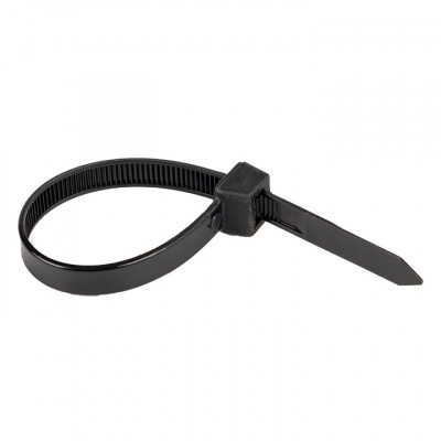 Фотография Хомут нейлоновый черный (7,2х150) (100шт.) EKF Basic, артикул plc-cb-7.2x150