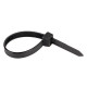 Фотография Хомут нейлоновый черный (7,2х150) (100шт.) EKF Basic, артикул plc-cb-7.2x150