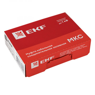 Фотография Муфта соединительная заливная МКС 1,5-6 мм2 EKF PROxima, артикул mks-2