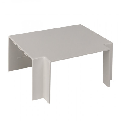 Фотография Угол T-образный (100х60) (2 шт) белый EKF-Plast, артикул tchw-100-60x2