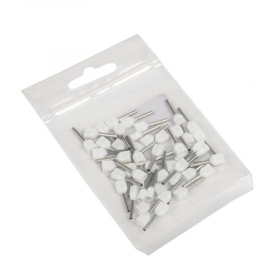 Фотография Наконечник штыревой втулочный  НШвИ(2) 0.5-10 (50шт.) EKF PROxima, артикул nhvi2-0.5-10