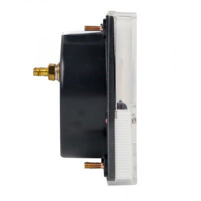 Фотография Амперметр AMA-801 аналоговый на панель (80х80) круглый вырез 10А прямое подключение EKF, артикул ama-801-10