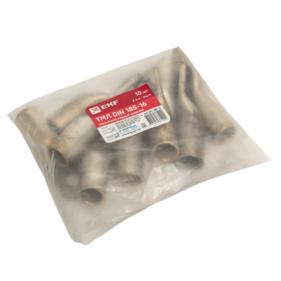 Фотография Наконечник медный луженый ТМЛ DIN 185-16 EKF PROxima, артикул tml-din-185-16