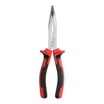 Фотография Длинногубцы изогнутые Master 200 мм EKF Basic, артикул dgi-200-mas