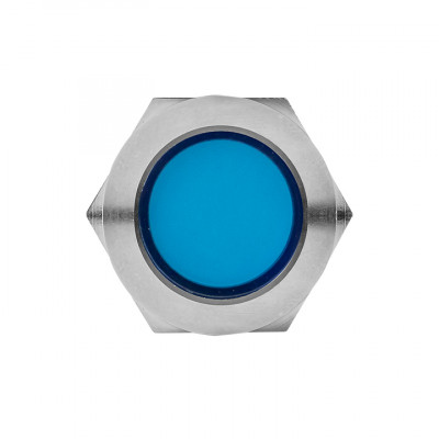 Фотография Лампа синяя сигнальная S-Pro67 19 мм 230В EKF PROxima, артикул s-pro67-341