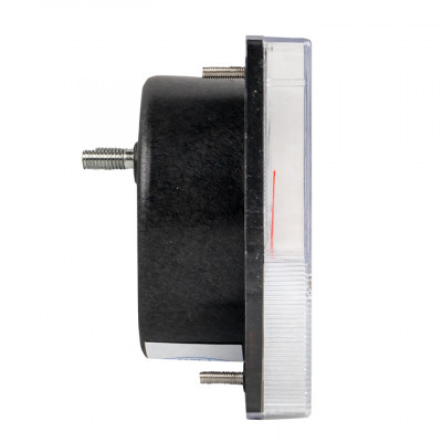 Фотография Амперметр AMA-801 аналоговый на панель (80х80) круглый вырез 100А трансф. подкл. EKF, артикул ama-801-100