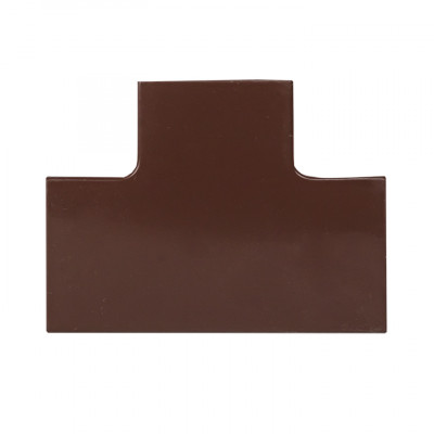 Фотография Угол T-образный (25х25) (4 шт) темное дерево EKF-Plast, артикул tchd-25-25x4