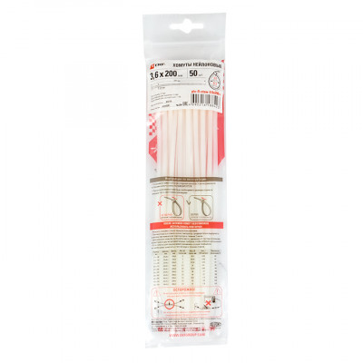 Фотография Хомут P6.6 стандартный (б), 3.6x180 (100шт) FlexLock PROxima, артикул plc-fl-ctsw-3.6x180