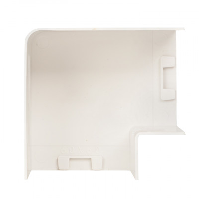 Фотография Поворот 90 гр. (60х60) (4 шт) белый EKF-Plast, артикул abw-60-60x4