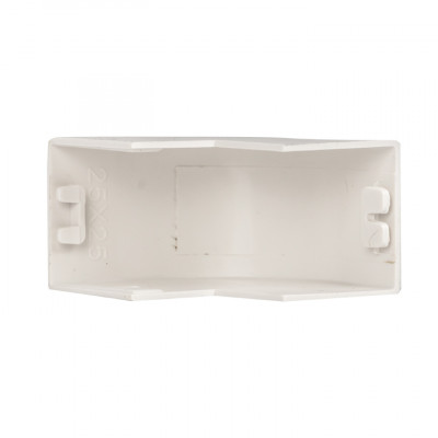 Фотография Угол внешний (25х25) (4 шт) белый EKF-Plast, артикул obw-25-25x4