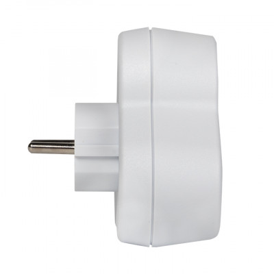 Фотография Тройник 3 гн. с/з круглый бел. 16А 250В EKF PROxima, артикул ATK16-3