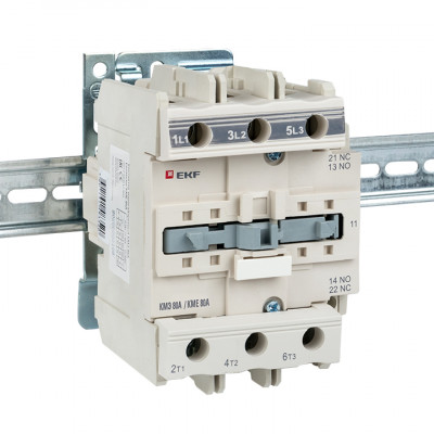 Фотография Контактор КМЭ малогабаритный 80А 220В NO+NC EKF PROxima, артикул ctr-s-80-220
