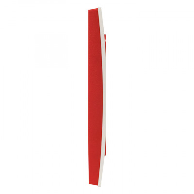 Фотография Стокгольм Рамка 1-местная белая с линией цвета красный EKF PROxima, артикул EXM-G-304-20