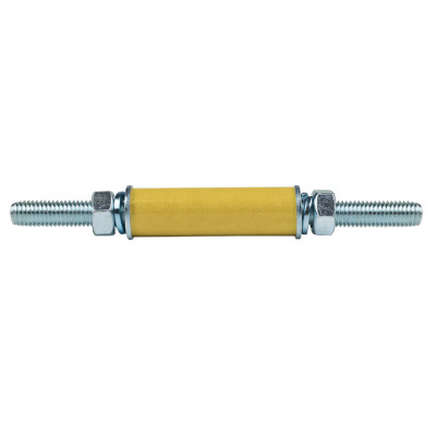 Фотография Втулочный изолятор Д=60 мм со шпилькой и крепежом (2 шт) EKF PROxima, артикул BSS60FA