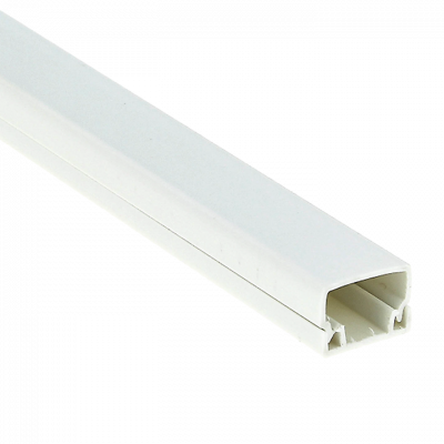 Фотография Канал кабельный (25х16) (40 м) белый EKF-Plast, артикул kk-25-16