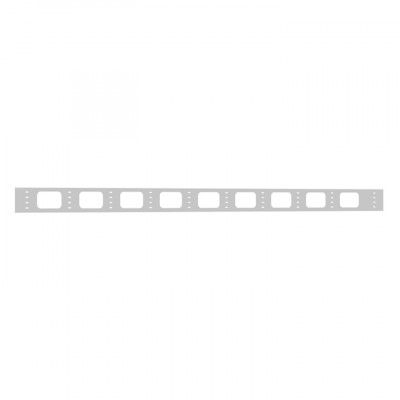 Фотография Органайзер кабельный вертикальный для стойки внешний с окнами, ширина 95мм 38U серия EKF PROxima, артикул ITACOV38