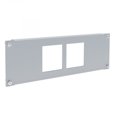 Фотография Панель с 2-мя вырезами 96х96 мм, В150 мм EKF AVERES, артикул AFP966Q2