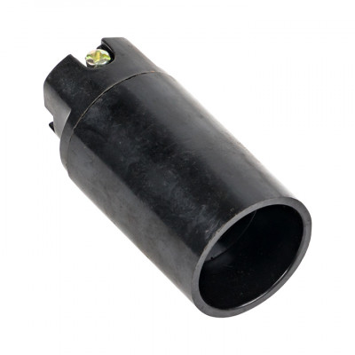 Фотография Патрон карболитовый подвесной Е14 черн. EKF PROxima, артикул LHC-E14-s-s