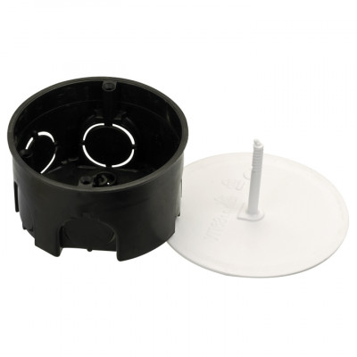 Фотография Коробка распределительная KMT-195 для твердых стен (75х30) EKF PROxima, артикул plc-kmt-195