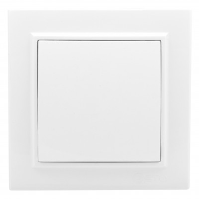 Фотография Минск Кнопка нажимная  СП, 10А, белый EKF, артикул ERV10-028-10