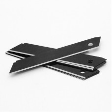 Набор сменных лезвий 18 мм СМ-60 (10 шт, вороненные, SK4, 13 сегментов) EKF Professional