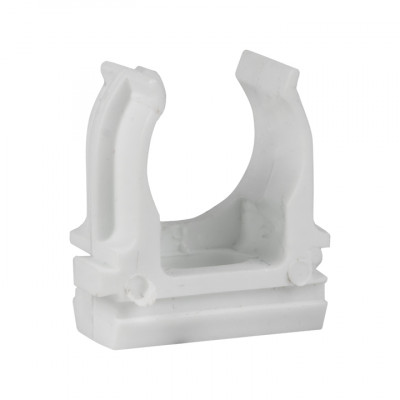 Фотография Крепеж-клипса d20 мм (10шт) белая EKF-Plast, артикул derj-z-20-white