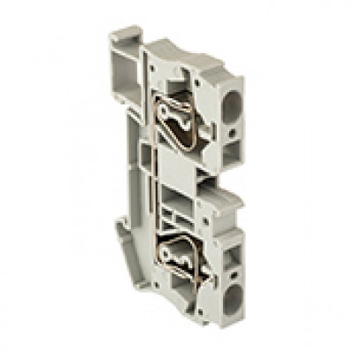Фотография Колодка клеммная пружинная JXB-ST-6 57А серая EKF PROxima, артикул plc-jxb-st-6