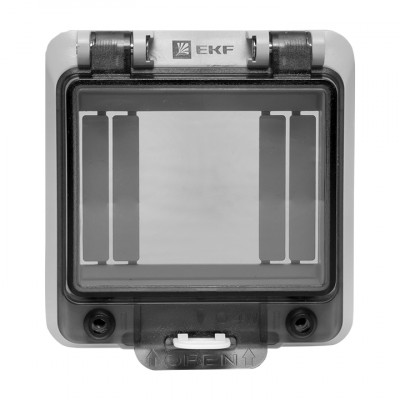 Фотография Окно герметичное 4 модуля IP67 PROxima, артикул ak-g-4