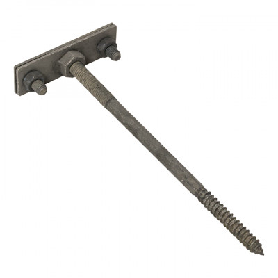 Фотография Держатель фасадный для полосы 50 мм, L=200мм HZ EKF PROxima, артикул lp-31520