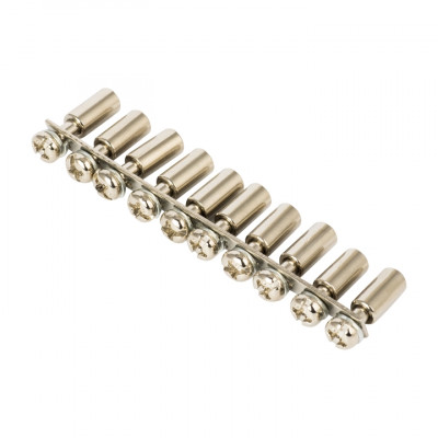 Фотография Перемычка тип 10PIN для 16,0 мм2 (10 шт.) EKF PROxima, артикул plc-per-10PIN-16