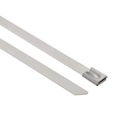 Фотография Хомут AISI 316 из нержавеющей стали, 4.6x680 (100 шт.) FlexLock PROxima, артикул plc-fl-tss-316-4.6x680