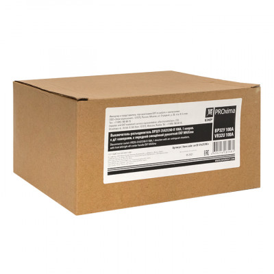 Фотография Выключатель-разъединитель ВР32У-31A31240-R 100А, 1 направ. с д/г камерами, с передней смещённой рукояткой EKF MAXima, артикул uvr32-31a31240-r