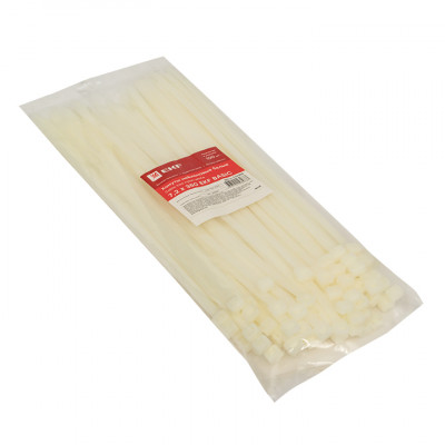 Фотография Хомут нейлоновый (7,2х350) (100шт.) EKF Basic, артикул plc-c-7.2x350