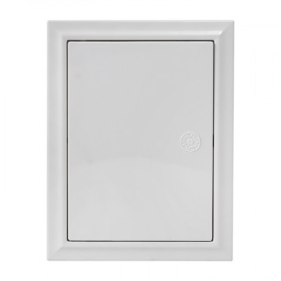 Фотография Люк ревизионный пластик с нажим. замком 150х200 (ШхВ внутр.) EKF Basic, артикул lpnz-150x200