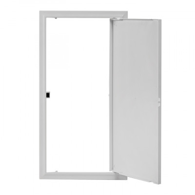 Фотография Люк ревизионный пластик с нажим. замком 200х400 (ШхВ внутр.) EKF Basic, артикул lpnz-200x400