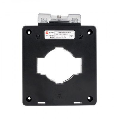 Фотография Трансформатор тока ТТЕ-60-1000/5А класс точности 0,5S EKF PROxima, артикул tte-60-1000-0.5S