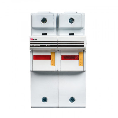 Фотография Предохранитель-разъединитель для ПВЦ 22x58 2P (с индикацией) EKF PROxima, артикул pr-22-58-2