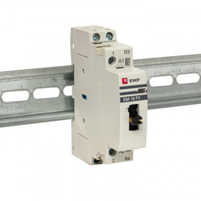 Фотография Контактор модульный КМ РУ 25А 1NO+1NC (1 мод.) EKF PROxima, артикул km-1m-25-11