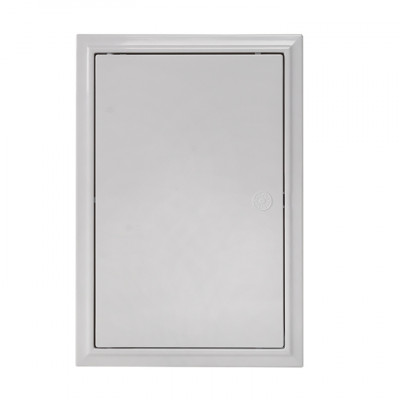 Фотография Люк ревизионный пластик с нажим. замком 200х300 (ШхВ внутр.) EKF Basic, артикул lpnz-200x300