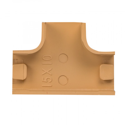 Фотография Угол T-образный (15х10) (4 шт) светлое дерево EKF-Plast, артикул tchl-15-10x4