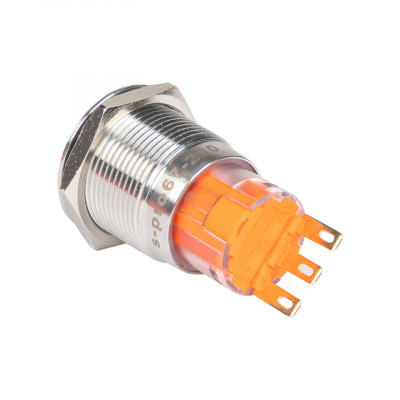 Фотография Кнопка S-Pro67 19 мм без фикс. без подсв. EKF PROxima, артикул s-pro67-100