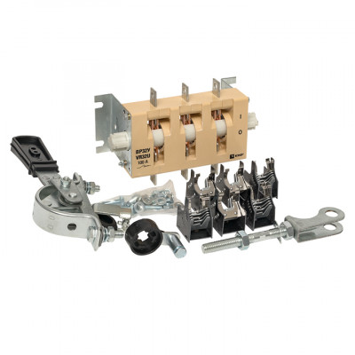 Фотография Выключатель-разъединитель ВР32У-31A31240-R 100А, 1 направ. с д/г камерами, с передней смещённой рукояткой EKF MAXima, артикул uvr32-31a31240-r