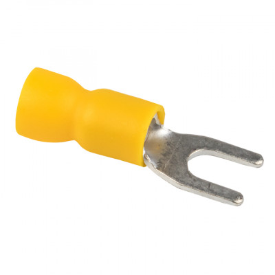 Фотография Наконечник вилочный изолированный НВИ 6.0-4 (50шт.) EKF PROxima, артикул nvi-5.5-4n