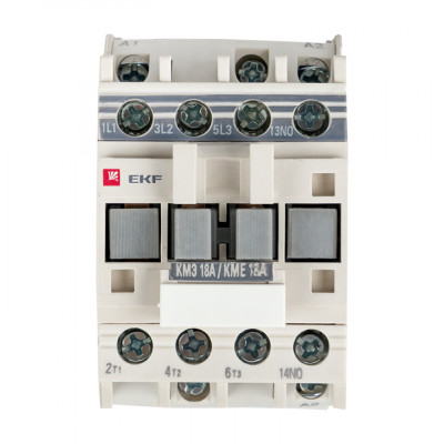 Фотография Контактор КМЭ малогабаритный 18А 110В 1NC EKF PROxima, артикул ctr-s-18-110-nc