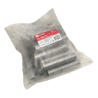 Фотография Гильза соединительная алюминиевая ГА 120-14 EKF PROxima, артикул gl-120-14