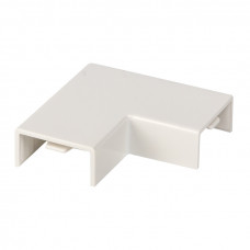 Поворот 90 гр. (20х10) (4 шт) белый EKF-Plast