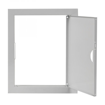 Фотография Люк ревизионный металл 200х250 (ШхВ внутр.) EKF Basic, артикул lm-200x250